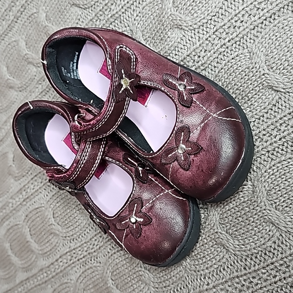 Girls Rachel Shoes Mary Jane Flats